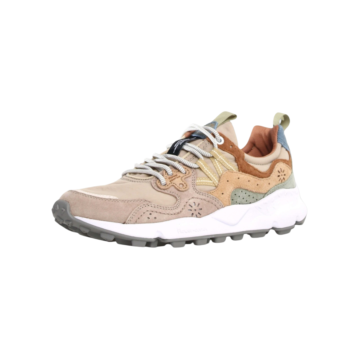 FLOWER MOUNTAIN SNEAKERS IN SUEDE MODELLO YAMANO 3