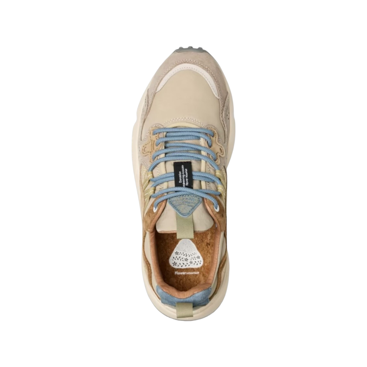 FLOWER MOUNTAIN SNEAKERS IN SUEDE MODELLO YAMANO 3