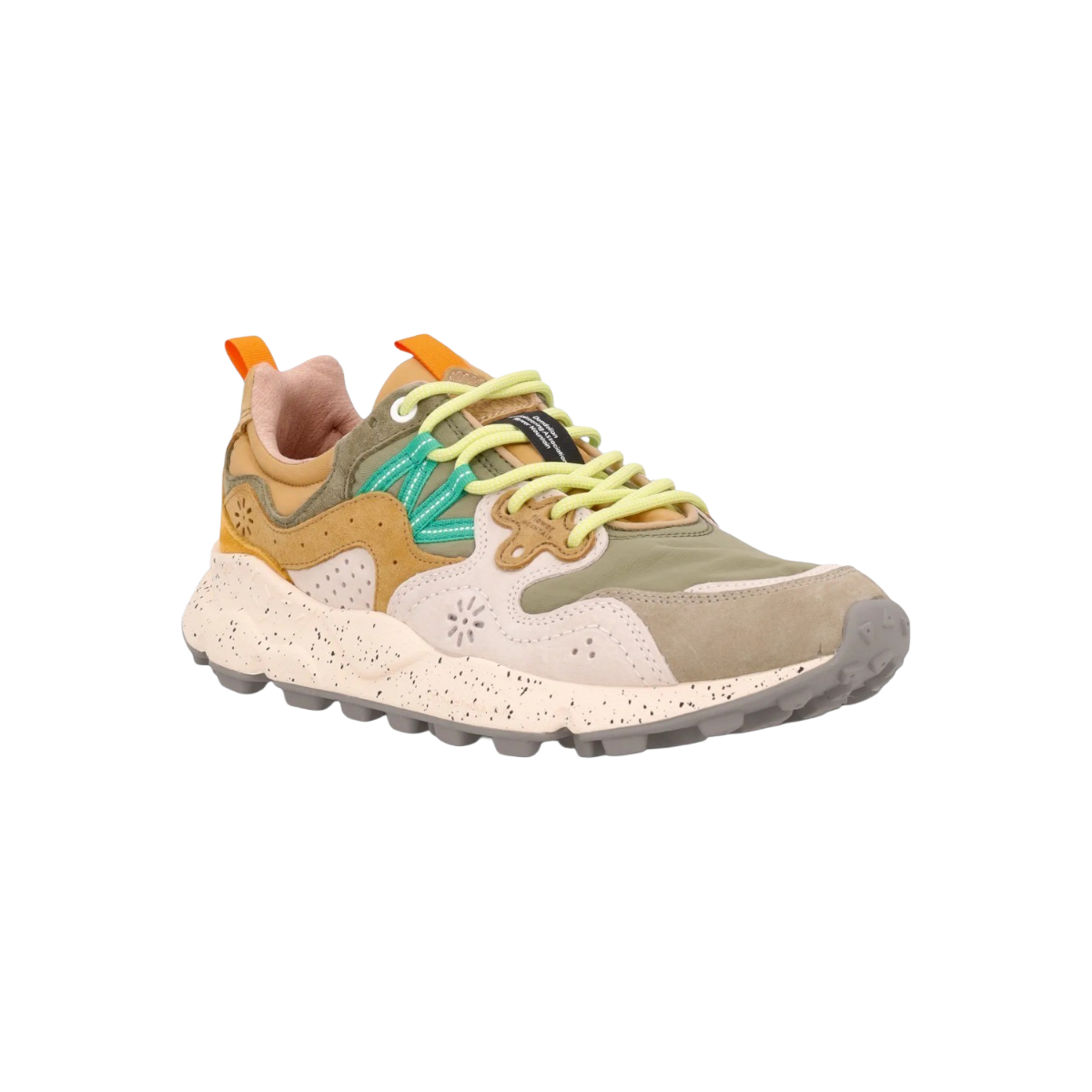FLOWER MOUNTAIN SNEAKERS IN SUEDE MODELLO YAMANO 3