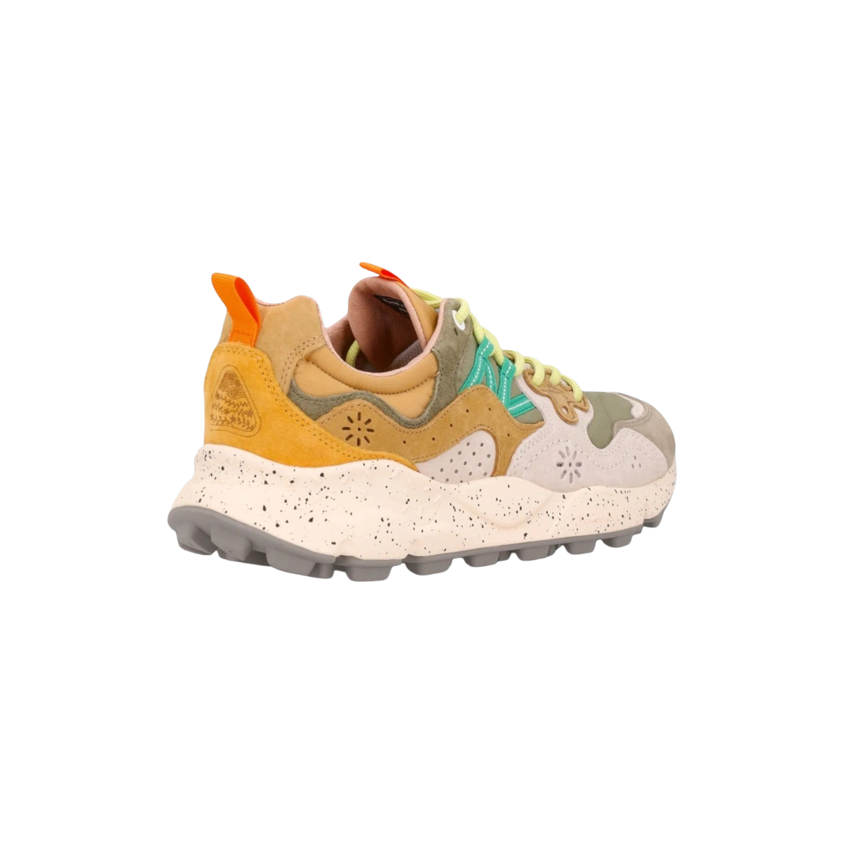 FLOWER MOUNTAIN SNEAKERS IN SUEDE MODELLO YAMANO 3